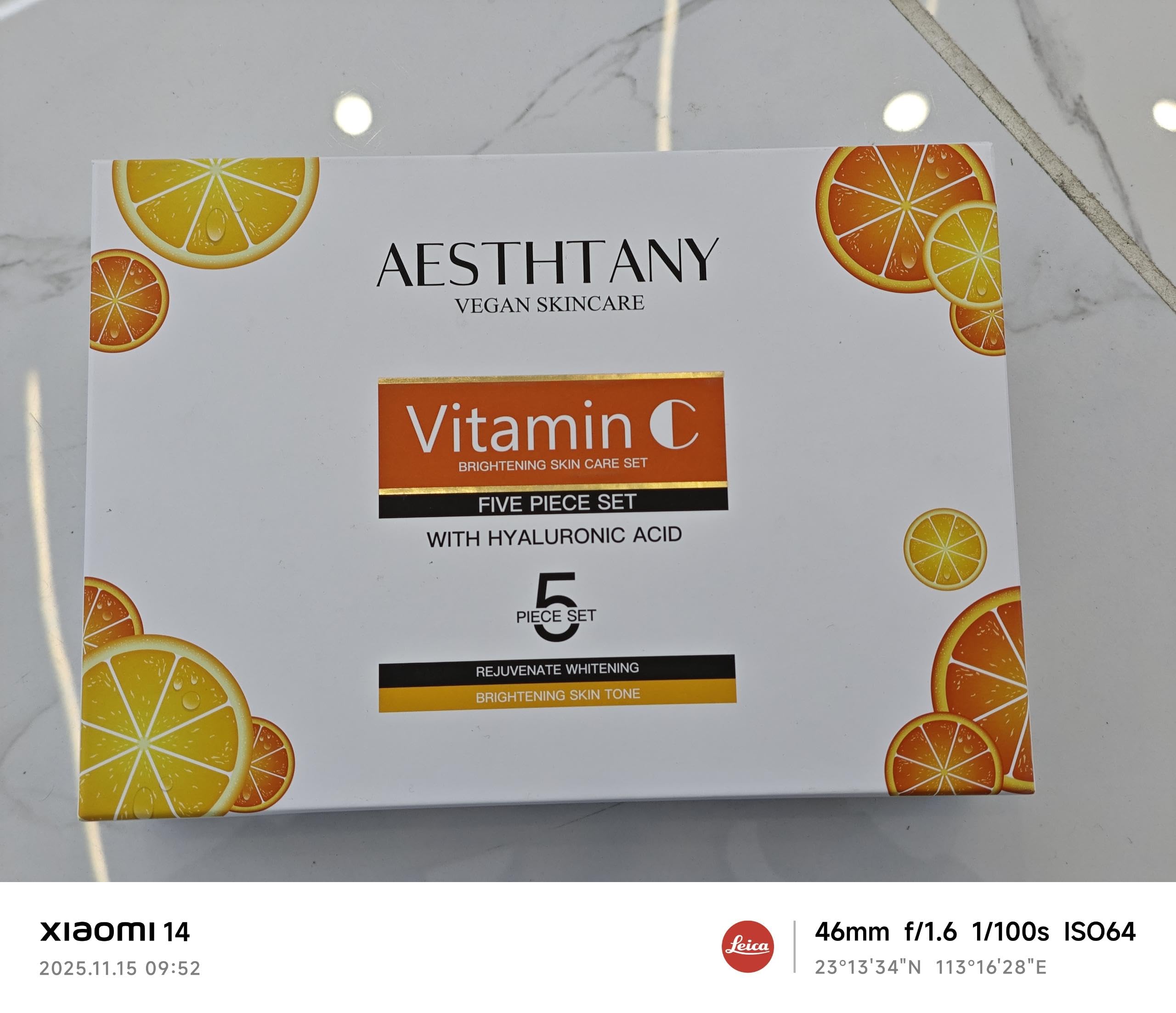 AESTHTANY Vitamin C Night Routine image demonstrates overnight hydration.