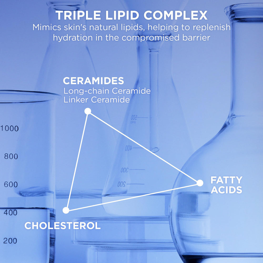AESTURA ATOBARRIER365 triple lipid complex close-up showing barrier support.