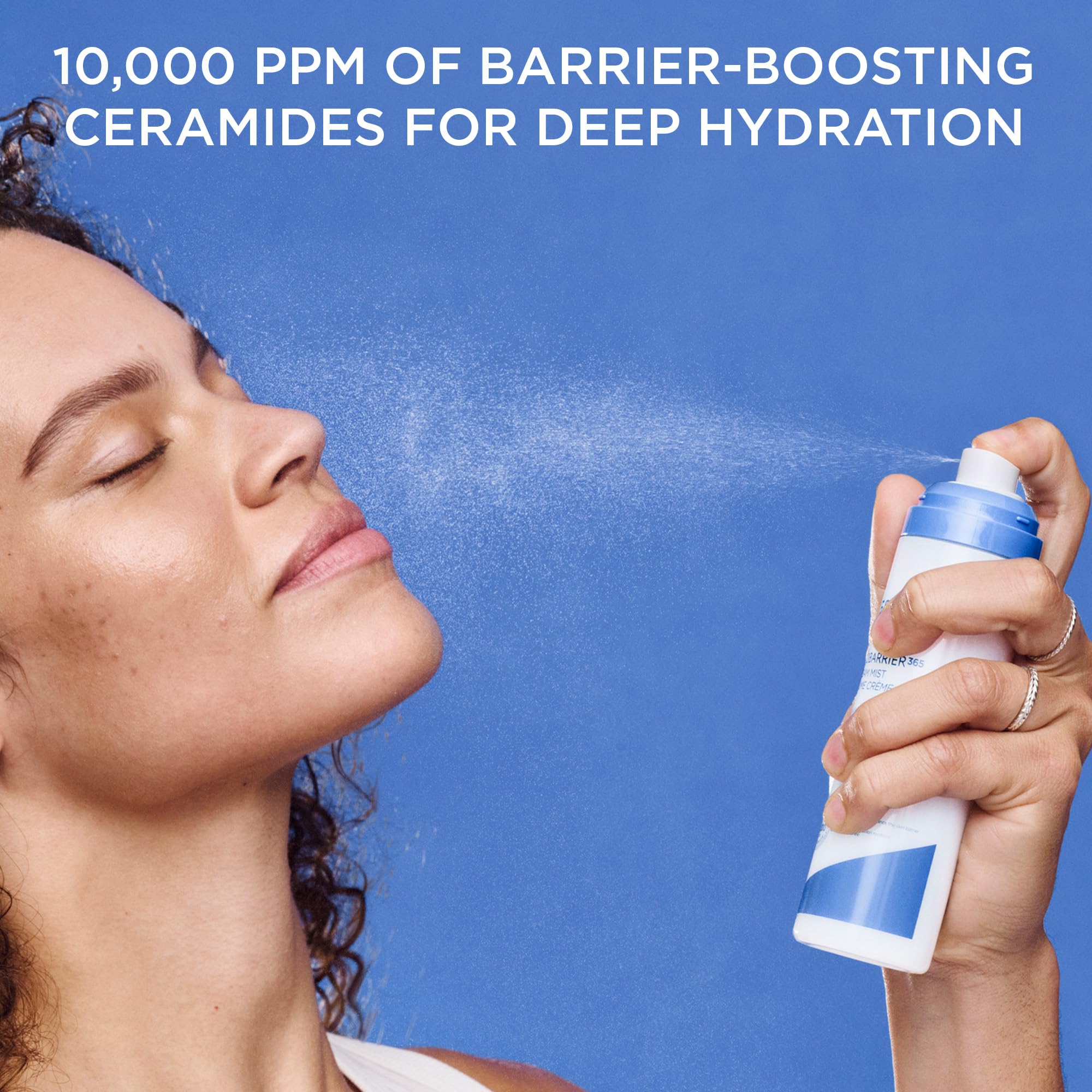 AESTURA ATOBARRIER365 ultra-fine spray for even application on the face.