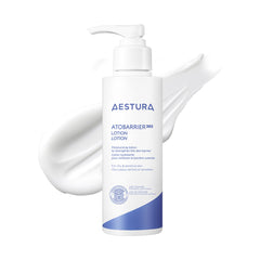 AESTURA ATOBARRIER365 bottle front – lightweight hydration for dry and sensitive skin