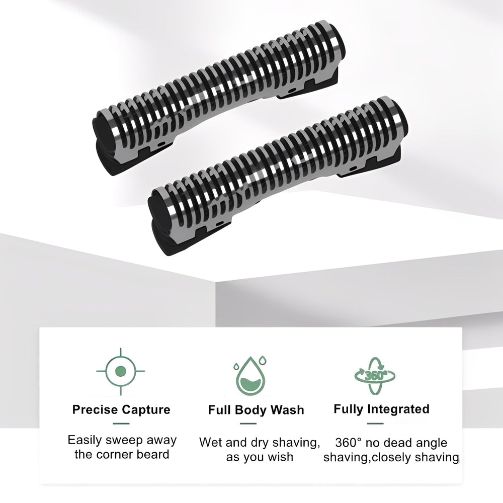 AETUXU ARC5 inner-blades close-up delivering precise base-hair cuts.