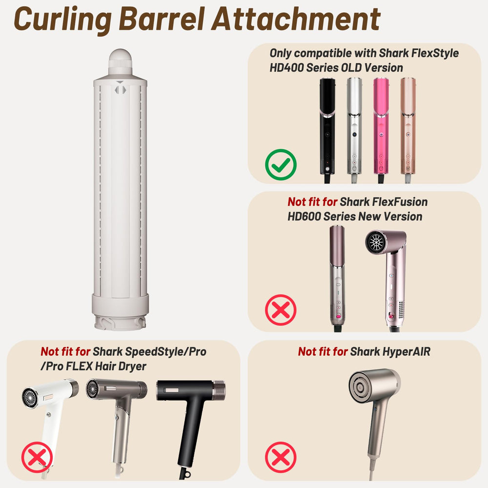 AFDD dual-rotation barrel demonstrates seamless bidirectional control for versatile, effortless curling.