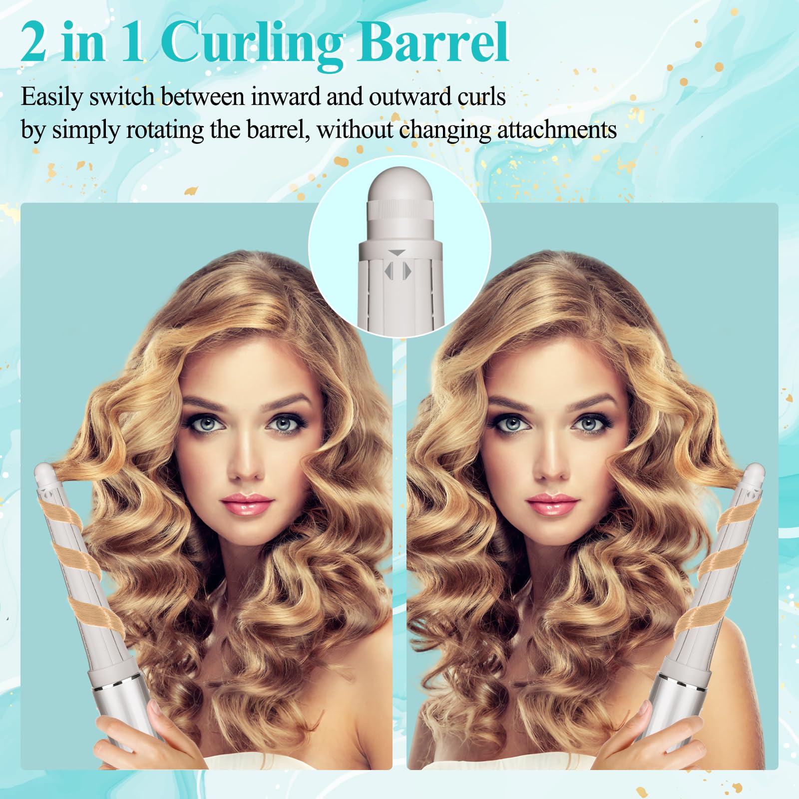 AFDD close-up of barrel highlights smooth, even curl formation