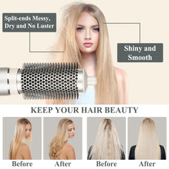 AFDD round brush attachment volumizing brush delivers instant root lift.