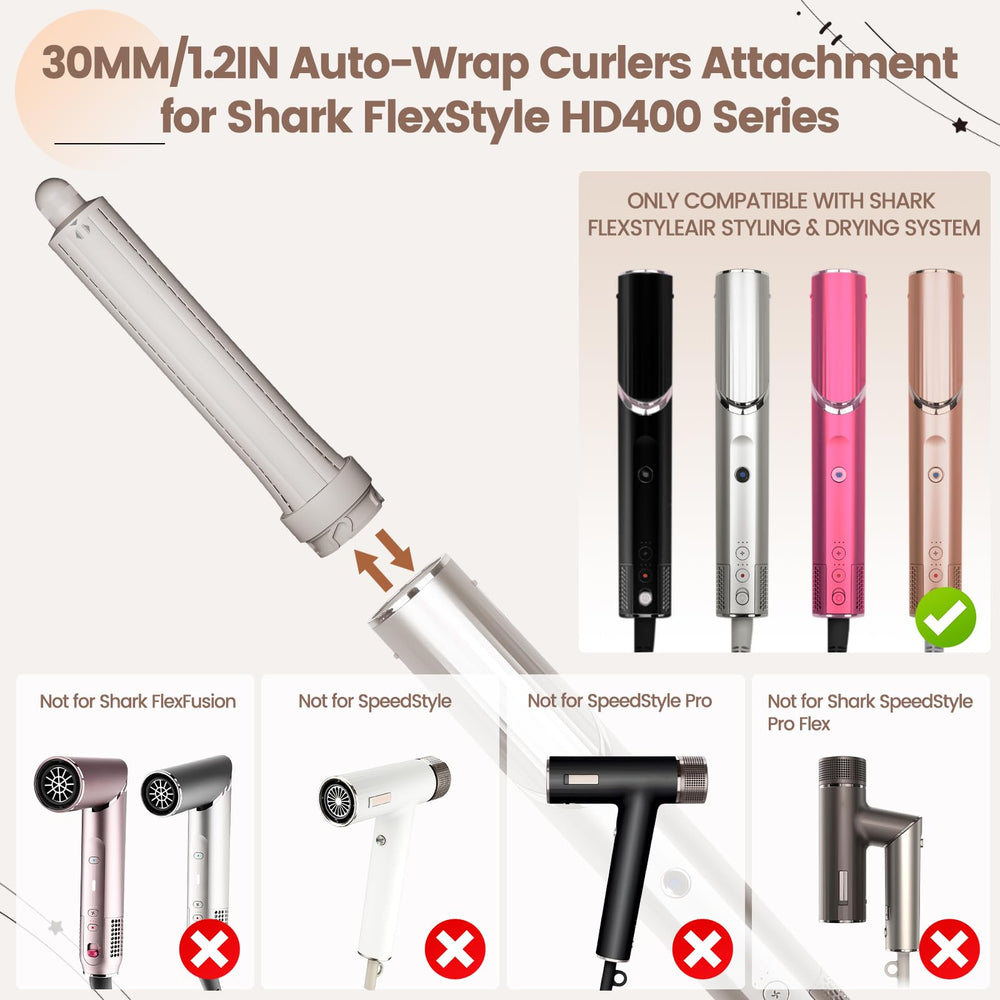 AFDD with Shark FlexStyle HD400 compatibility shown in side view.