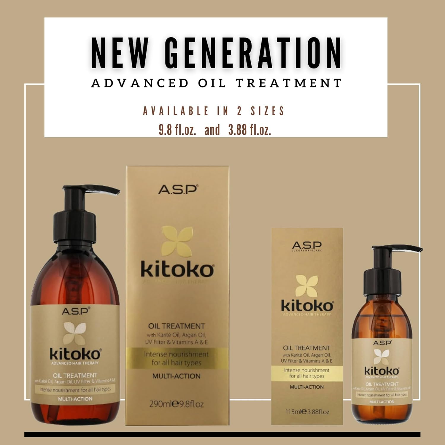 Affinage Kitoko Oil Treatment after-use close-up shows balanced moisture on scalp