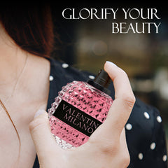 AFLUXE Valentine Milano perfume warm base with musk and amber for lasting warmth.