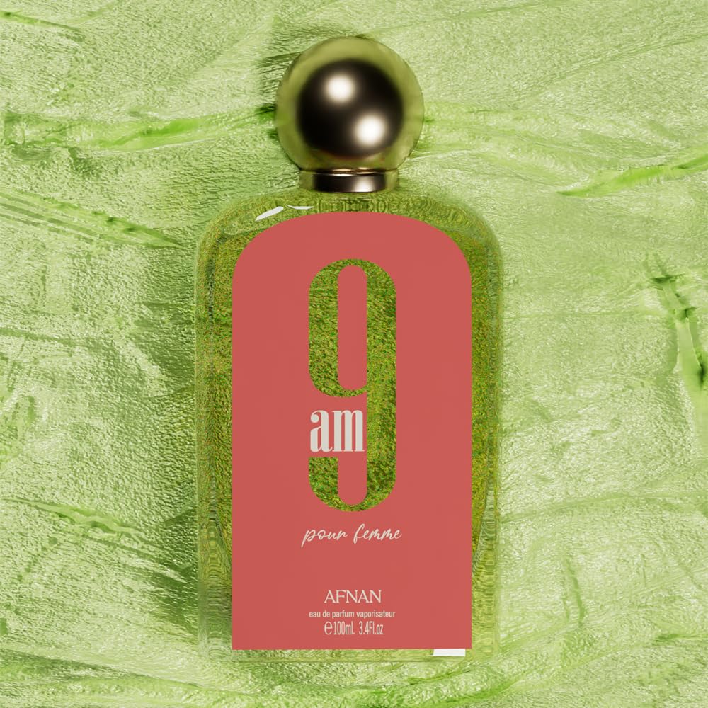 Afnan 9 AM Pour Femme on skin shows daytime versatility