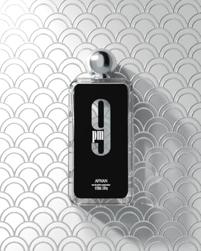 Afnan 9 PM for Men gift box displays luxury branding for gifting occasions.