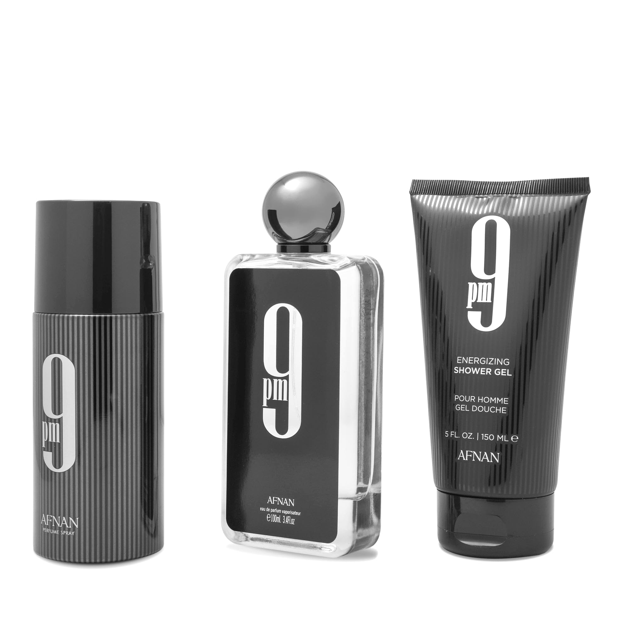 Afnan 9 PM luxury gift set displayed for special occasions.