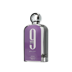 Afnan 9 PM Pour Femme spray-action demonstrates smooth, even fragrance release.