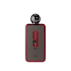 Afnan 9 PM Rebel bottle-front showcases unisex appeal for day or night wear.