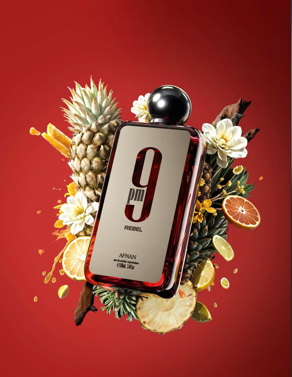 Afnan 9 PM Rebel packaging box conveys gift-ready elegance and premium presentation.