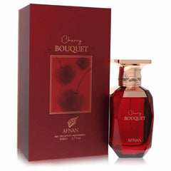 Afnan Cherry Bouquet base-notes-cedar-vanilla create warm, lasting depth on skin