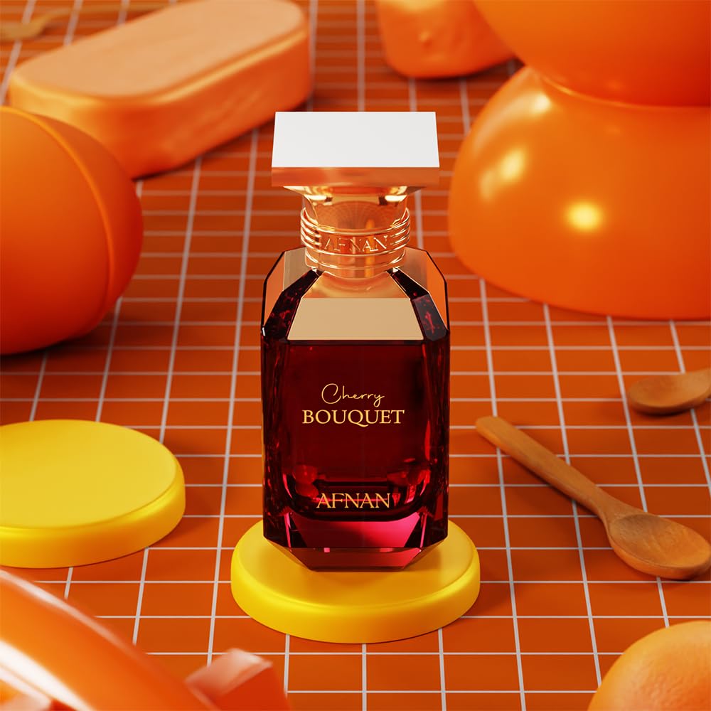 Afnan Cherry Bouquet worn-on-skin offers smooth longevity for evenings out
