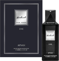 Afnan Modest Pour Homme top notes of bergamot and pepper for freshness