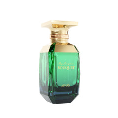Afnan Mystique Bouquet middle-notes image emphasizes orange blossom and peony for elegant daytime wear