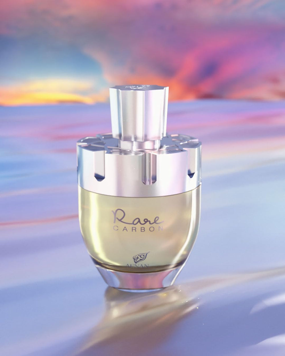 Afnan Rare Carbon box packaging highlights premium gift-ready presentation.