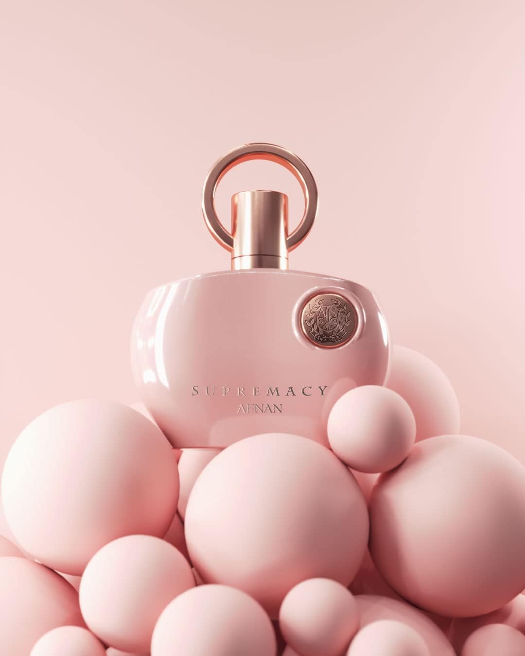 Afnan Supremacy Pink daywear image suggests versatile scent for work and errands.