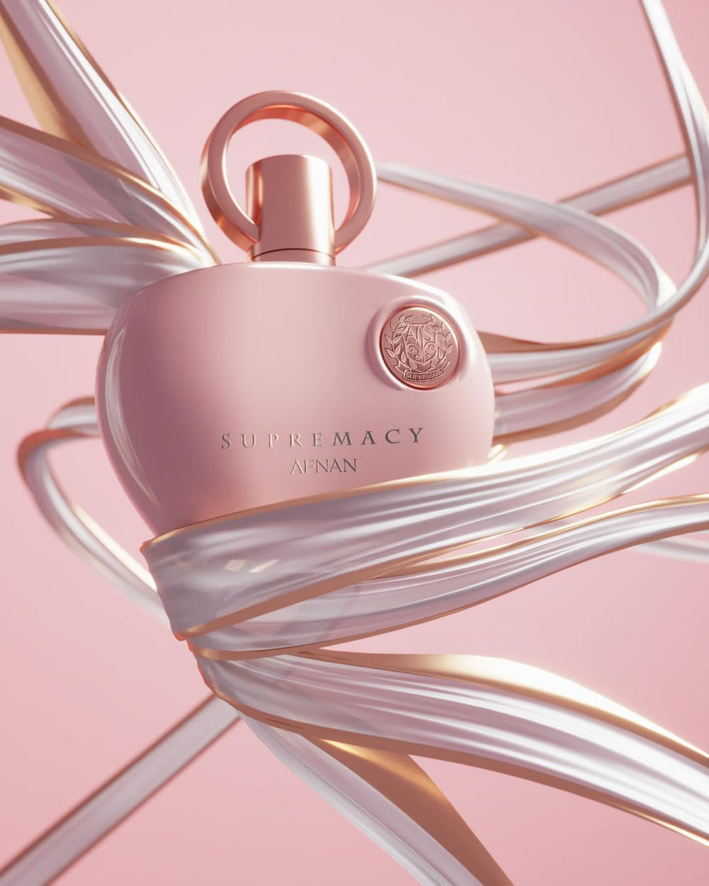 Afnan Supremacy Pink on skin shows a gentle, refined dry-down.