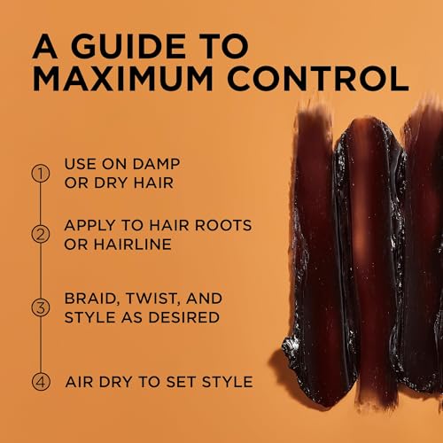 Pack of three display featuring extreme-hold gel for protective styles