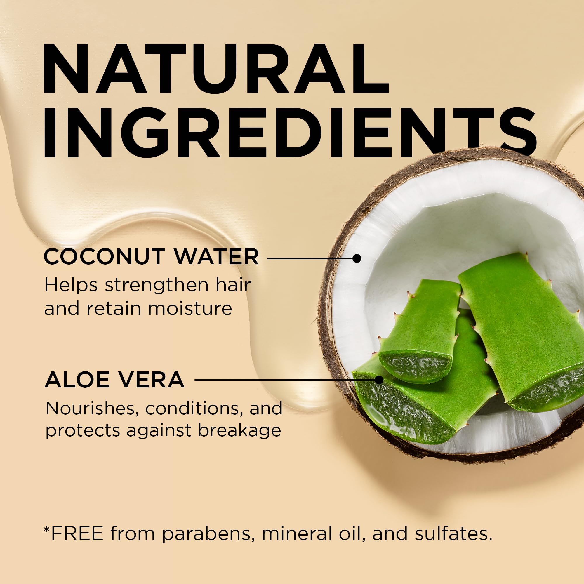 African Pride Moisture Miracle aloe vera leaf highlights soothing, hydrating nourishment
