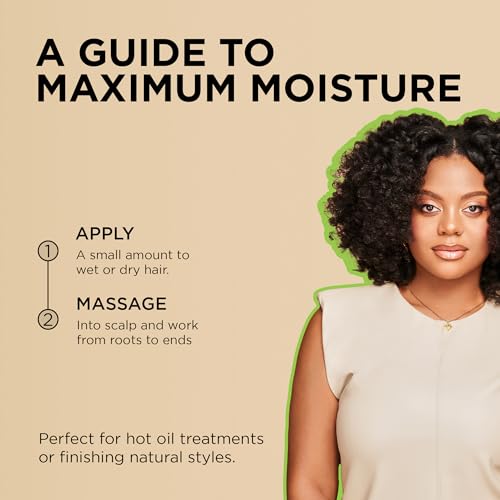 Creamy texture of African Pride Moisture Miracle ready for easy styling