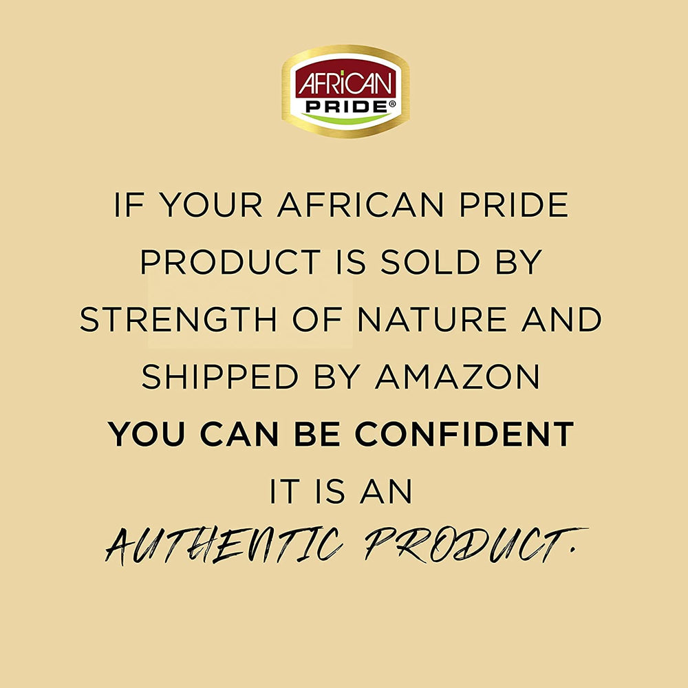 African Pride detangler after-use soft curls and manageable coils