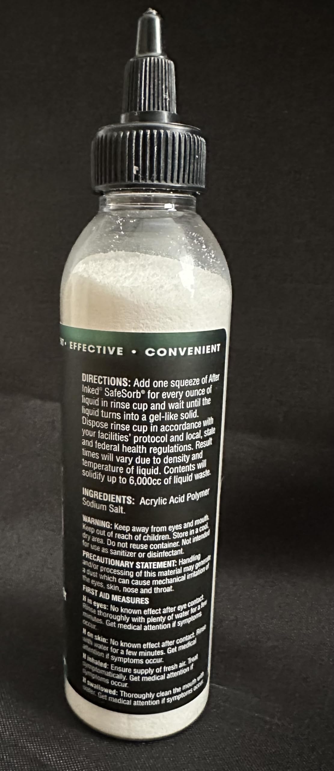 After Inked Liquid Solidifier legacy brand emphasizing trusted tattoo cleanup solutions