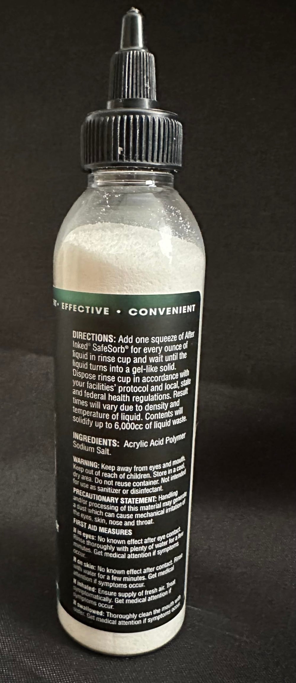After Inked Liquid Solidifier legacy brand emphasizing trusted tattoo cleanup solutions