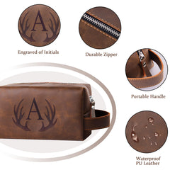 Aganmi multi-functional travel essentials bag proves versatile for toiletries, shaving gear, or makeup on the go.