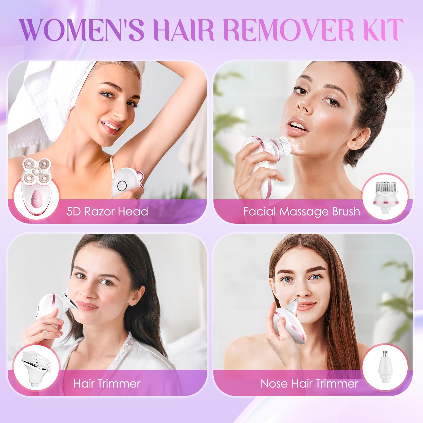 Agdiffuserhg electric razor travel lock prevents accidental activation during travel
