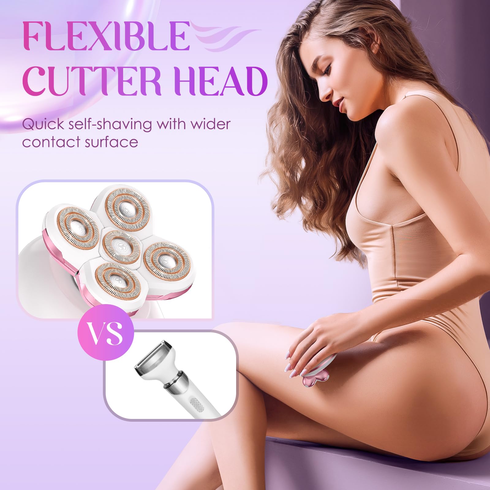 Agdiffuserhg electric razor used in wet or dry mode in shower