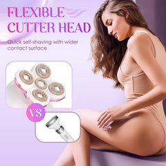 Agdiffuserhg electric razor used in wet or dry mode in shower