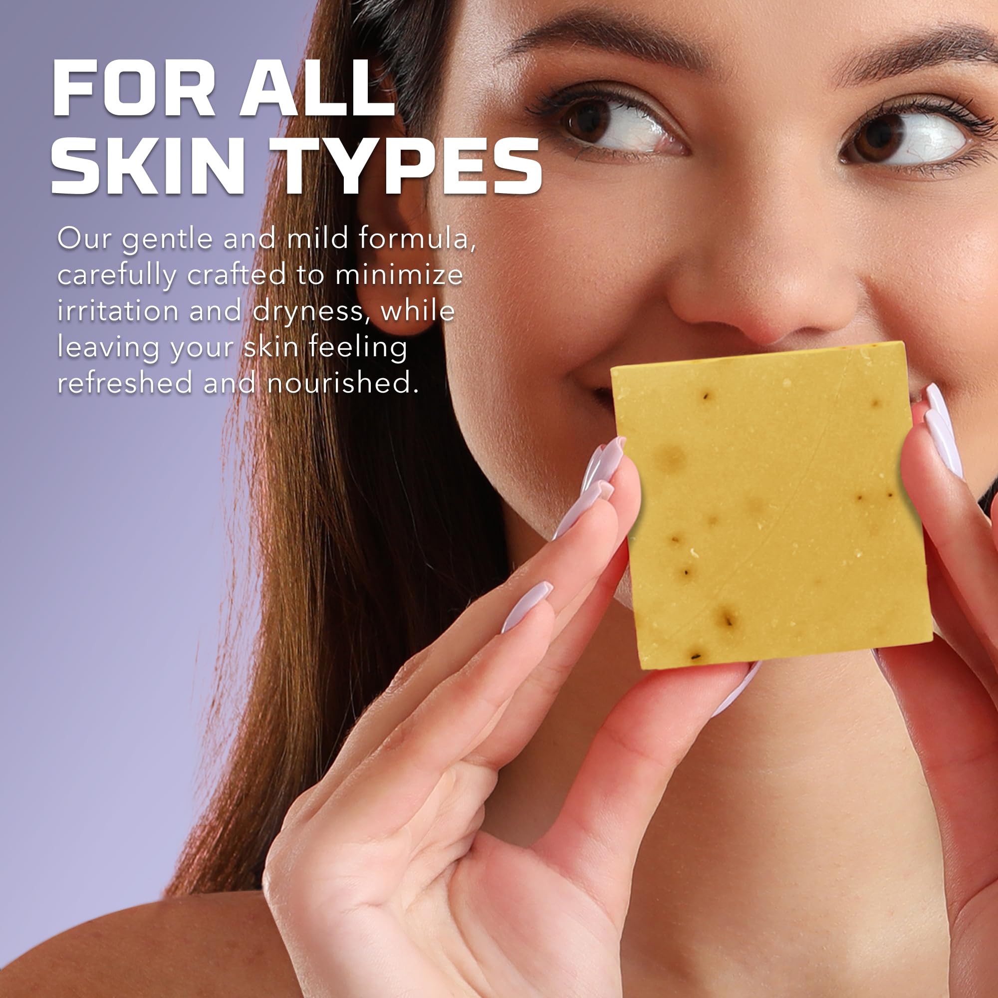 Age of Sage oakmoss lavender bar—soothing aroma and balanced hydration after shower.