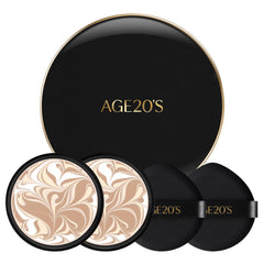 AGE20S Signature Essence Pact SPF50 bundle highlights sun protection and dual-pack value.