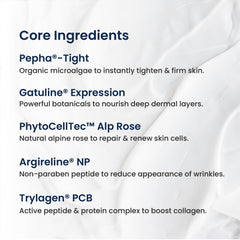 Agelyss Eye-Bag Cream being gently dabbed under eye for refreshing feel.