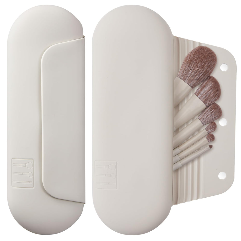 AGIKET Starlight silicone brush holder closed with magnetic closure for travel
