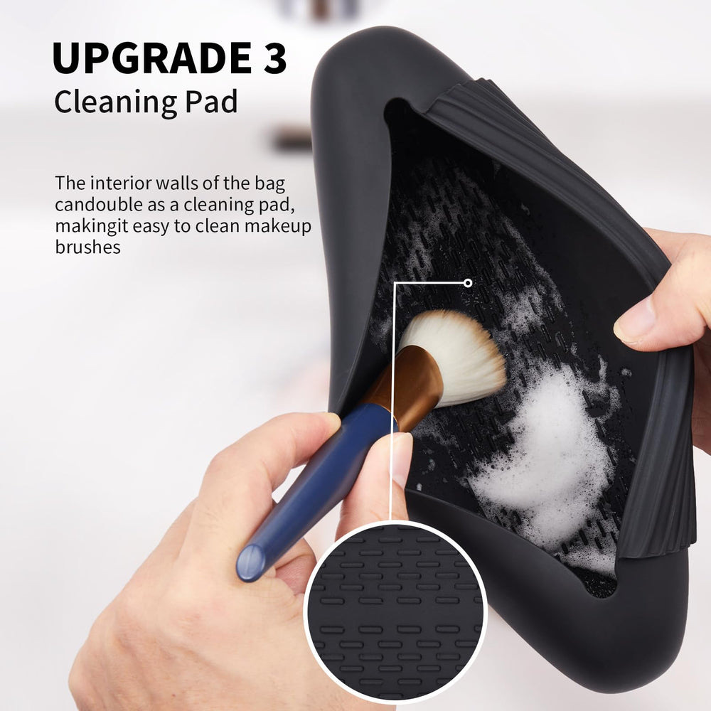 AGIKET travel bag compact design fits in purses and carry-ons