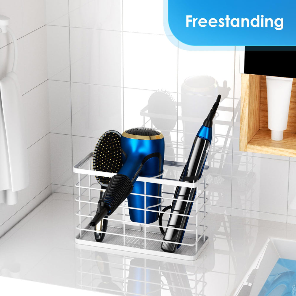 Agotglmi countertop-free design keeps vanity tidy after styling