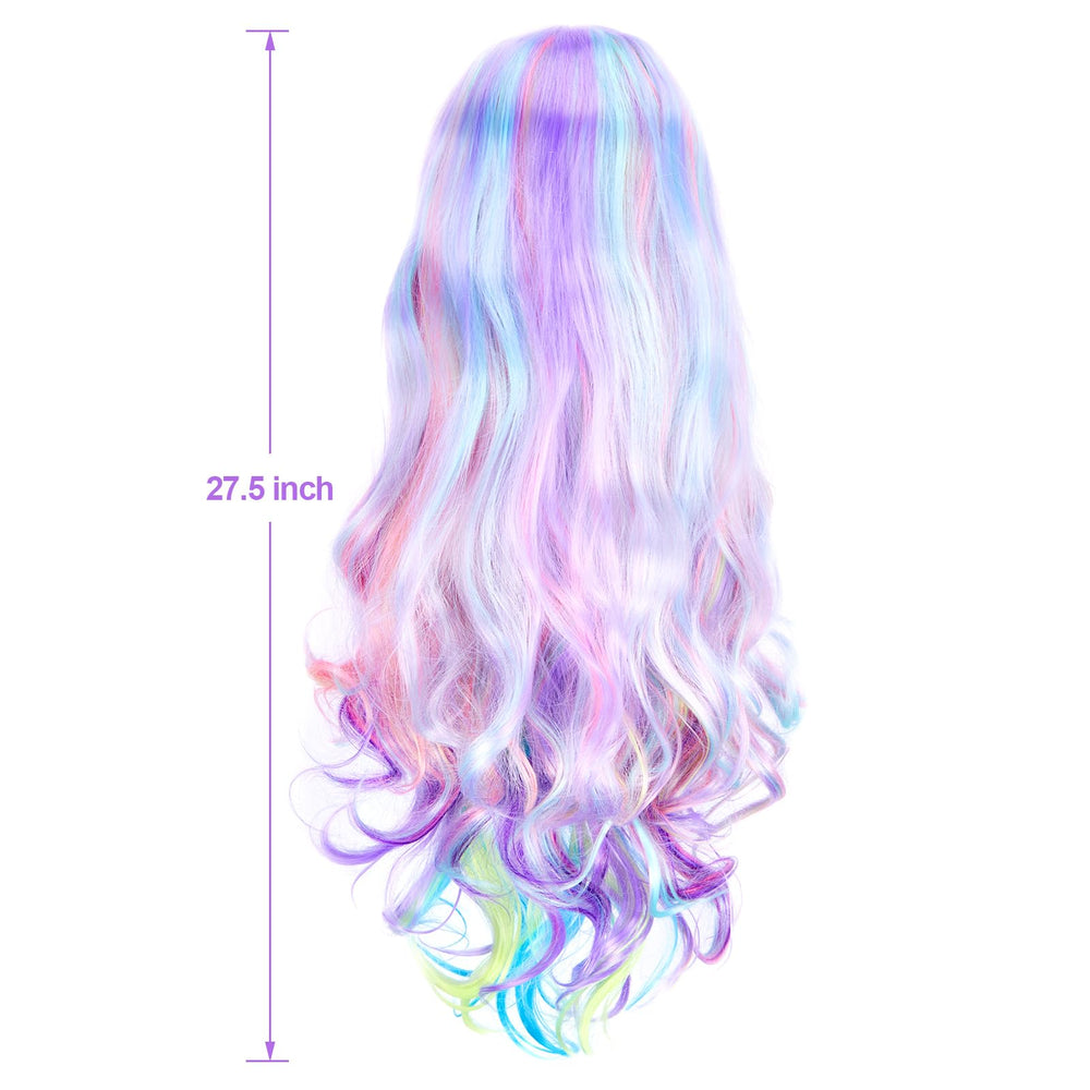 AGPTEK curly wavy wig adds natural texture for photos and events.