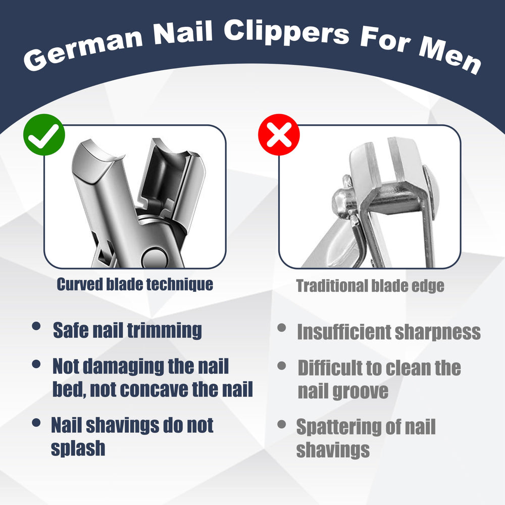 AGSIXZLAN travel-case ready nail clippers stay organized on the go.
