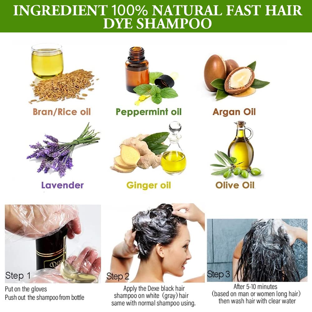 Agthyuve Dexe Hair Dye Shampoo rich lather during application.