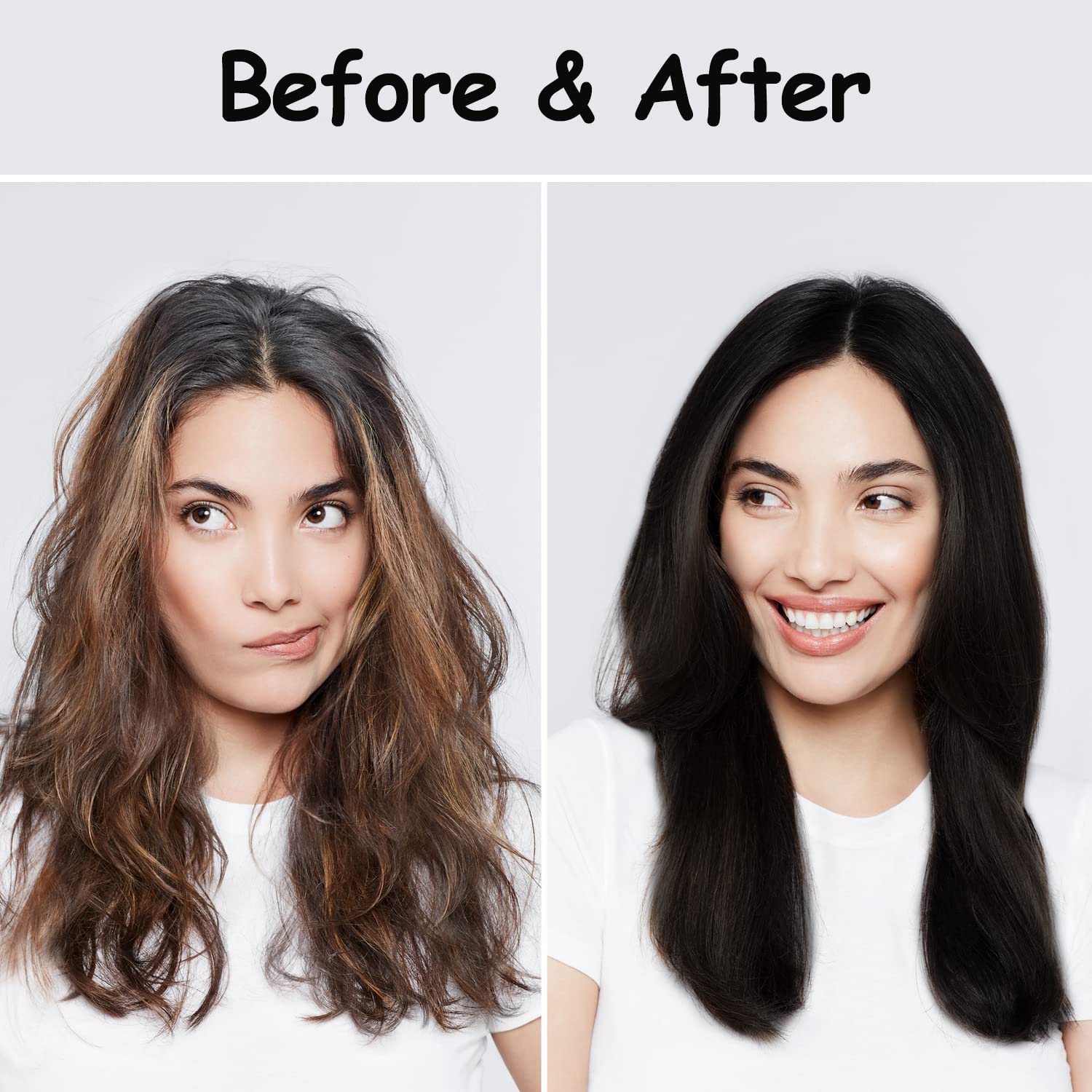 Agthyuve hair dye shampoo application steps shown for easy use.