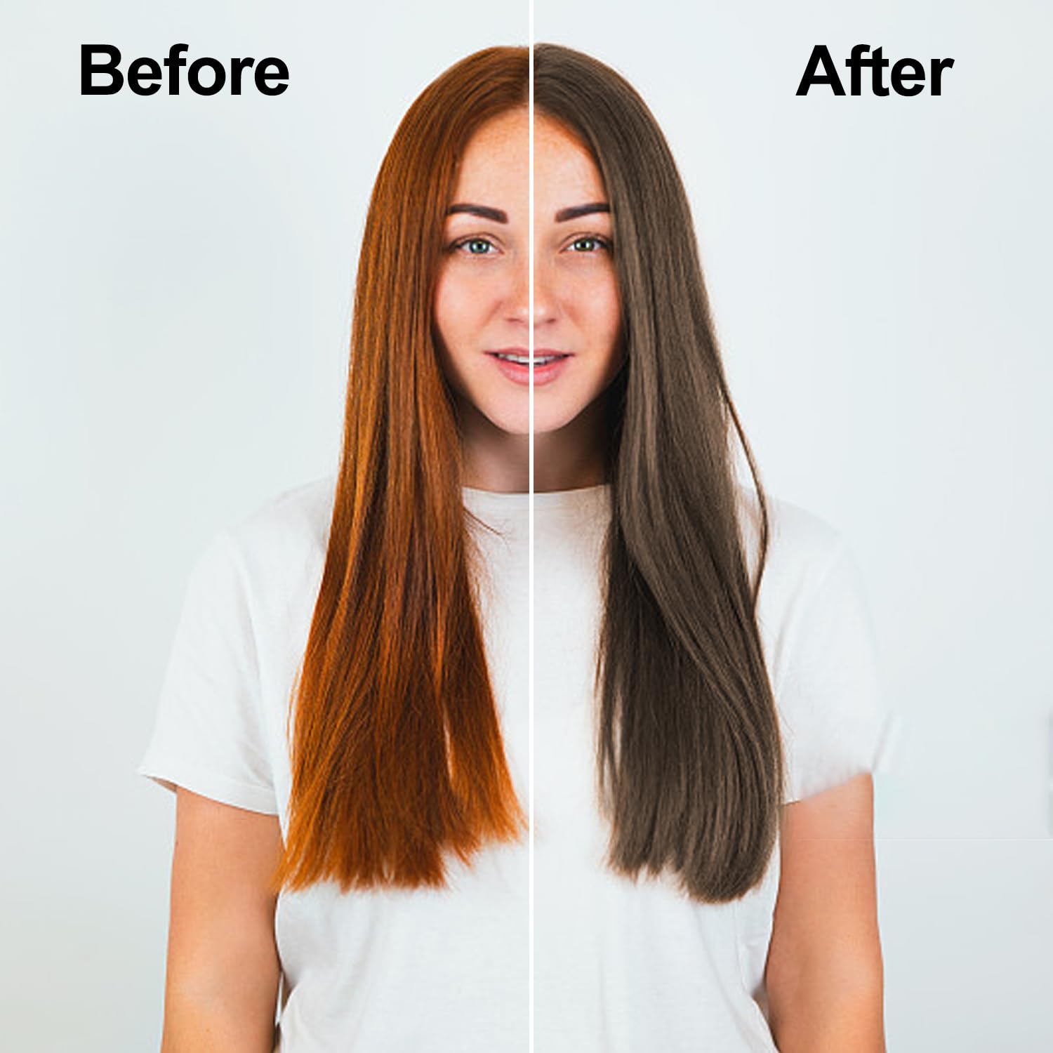 Agthyuve hair dye shampoo bottle-side label highlights shade options and usage tips.
