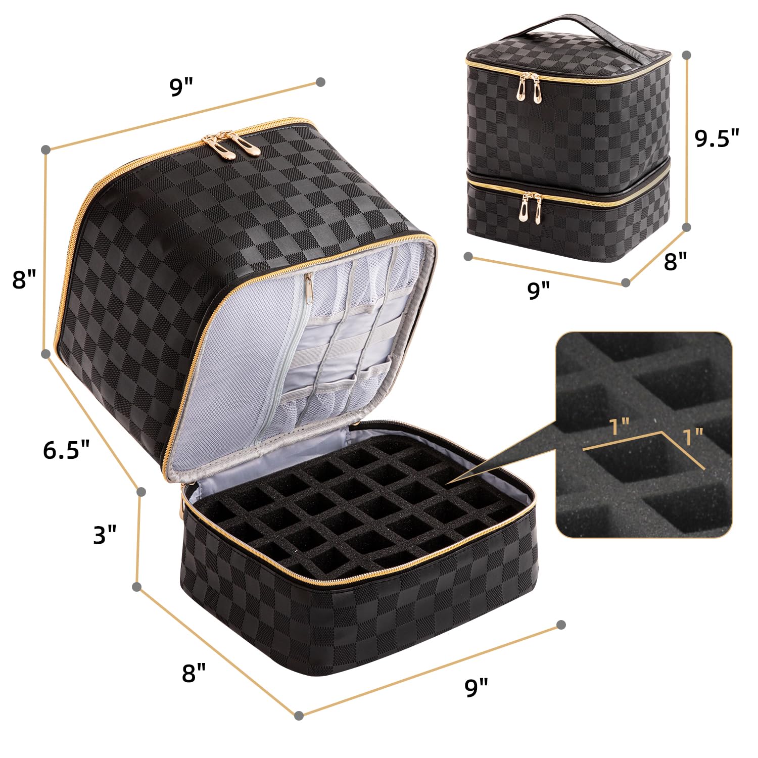 AGX Bravo interior pockets and elastic bands securely hold tools and bottles for quick access.