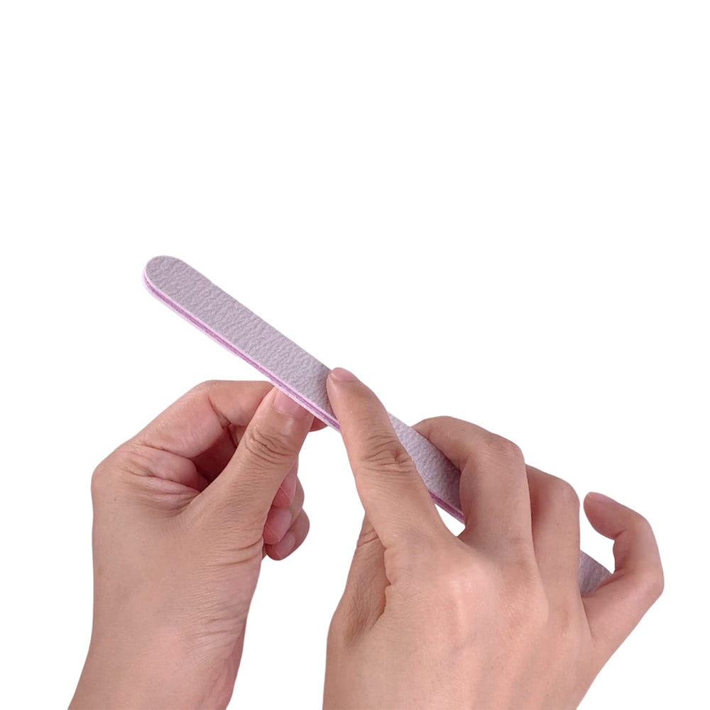 AhaTopia 7-inch nail file—ergonomic handle for precise buffing.