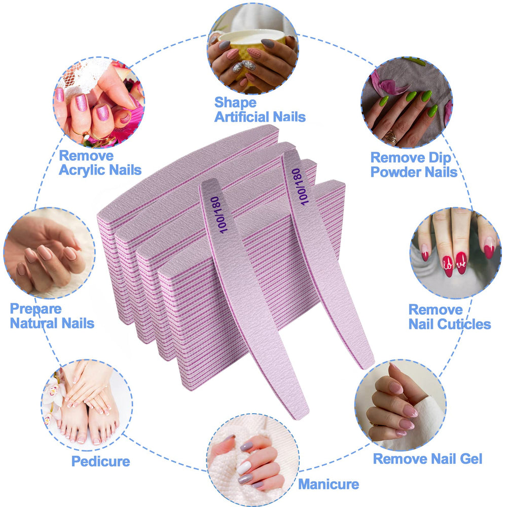 AhaTopia reusable file set keeps nails tidy during grooming.