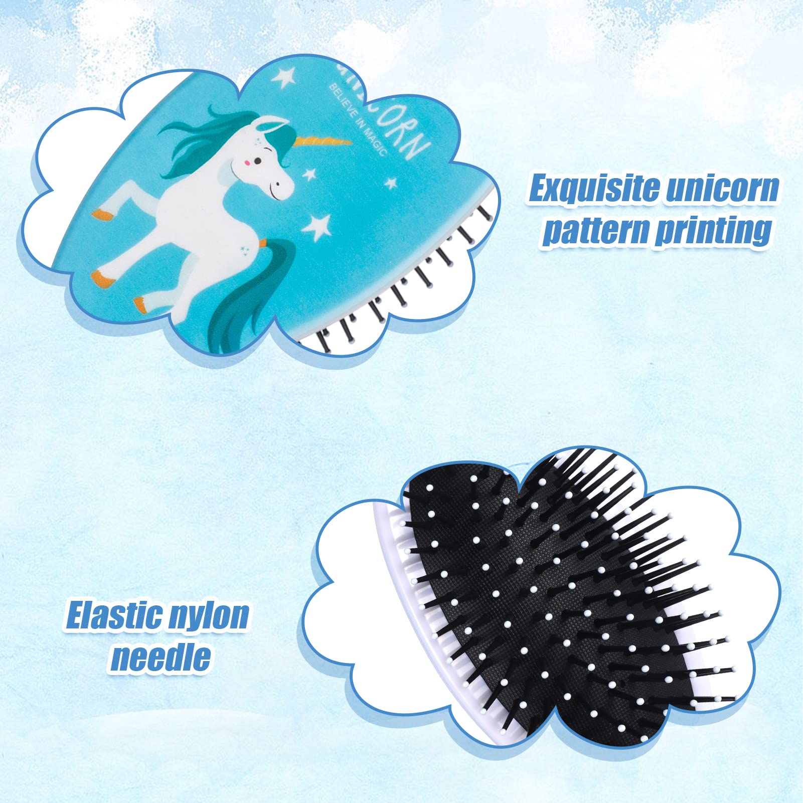 AhlsenL paddle base detangler design demonstrates broad coverage for detangling large sections.
