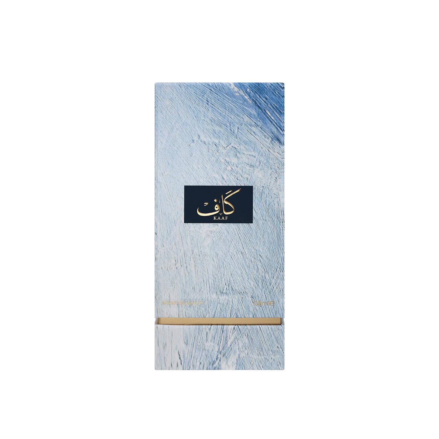 Ahmed Al Maghribi Kaaf unisex bottle closeup lotus jasmine conveys floral sweetness for special occasions